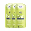 Kit Desodorante Antitranspirante Twist Stick Barra Ban Powder Fresh 24h 73g 3 unidades