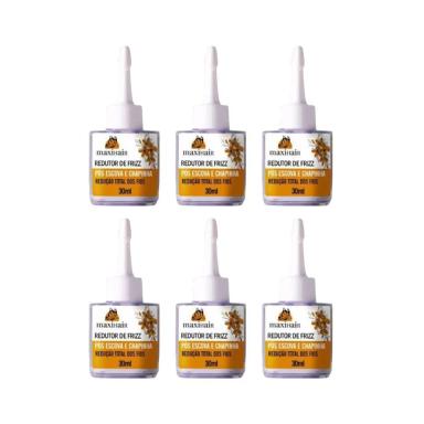 Reparador de Pontas Maxihair 30Ml Redutor de Frizz - 6Un