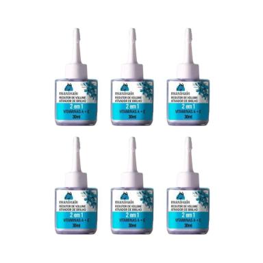 Reparador de Pontas Maxihair 30Ml Red. de Volume 30 Ml - 6Un